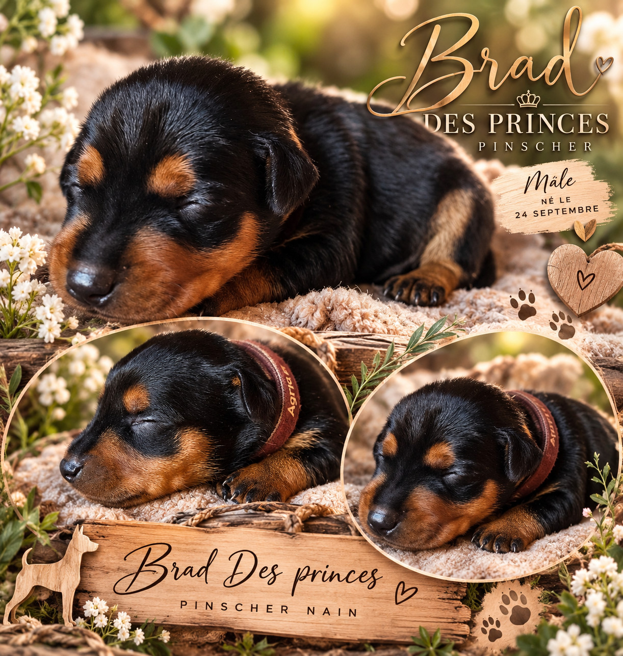 des Princes Pinscher - Chiots disponibles - Pinscher nain